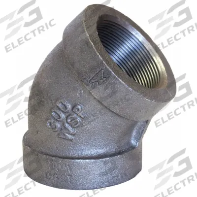 ANVIL Metal Pipe Elbow: 2 1/2 in x 2 1/2 in, Female NPT Threaded x Female NPT Threaded - Threaded High-Pressure Pipe Fittings