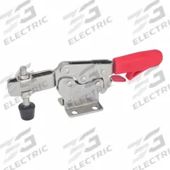JW WINCO Horizontal Acting Toggle Clamp: Locking Horizontal Handle, Flange Base Mounting, Locking (MPN 820.3-75-MLC-NI). Key specifications — Brand: JW WINCO.