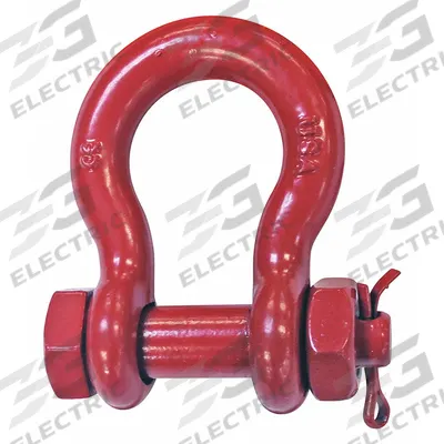 CROSBY Anchor Shackle: Anchor Shackle, 50,000 lb Working Load Limit, 5 in Compatible Sling Wd - Anchor Shackles for Lifting