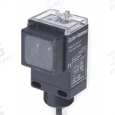 EATON Photoelectric Sensor: Non-Terminated Cable, 24-240V AC & 12-240V DC - Rectangular Sensors with Non-Terminated Cables