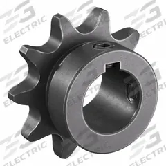 TSUBAKI Single Strand Sprocket: 41, For 1/2 in Chain Pitch, 3/4 in Bore Dia, 10 Teeth, Steel (MPN 41B10F-3/4). Key specifications — Brand: TSUBAKI.