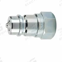 PARKER Nipple: 1/2 in Coupling Size, Steel, 12 g/min Max. Flow Rate, 7/8-14 Thread Size, Female ORB (MPN 6610-10-10). Key specifications — Body Material: Steel; Thread Size: 7/8-14; Brand: PARKER.