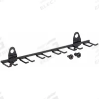 APPROVED VENDOR Multi-Prong Tool Holder: 1/4 in Peg Hole, For 1 in Pegboard Hole Spacing, 5 PK (MPN 5TPJ2). Key specifications — Color: Black; Locking System: Screw-In; Mounting Type: Surface; Accessory Type: Multi-Prong Toolholder; Brand: APPROVED VENDOR.
