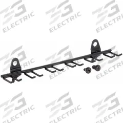 APPROVED VENDOR Multi-Prong Tool Holder: 1/4 in Peg Hole, For 1 in Pegboard Hole Spacing, 5 PK (MPN 5TPJ2). Key specifications — Color: Black; Locking System: Screw-In; Mounting Type: Surface; Accessory Type: Multi-Prong Toolholder; Brand: APPROVED VENDOR.