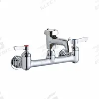 ELKAY Handle-Operated Faucet: Elkay®, Brass, Centerset, Wall, 2 Mounting Holes, 4 gpm Flow Rate, NPT (MPN LK940BP03L2H). Key specifications — Series: Elkay®; Brand: ELKAY.