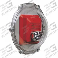 SAFETY TECHNOLOGY INTERNATIONAL Stopper Dome: Polycarbonate, 7 3/8 in Overall Dp, STI-1225. Key specifications — Manufacturer Part Number: STI-1225; Brand: SAFETY TECHNOLOGY INTERNATIONAL; Color: Clear; For Location: Indoor; For Use With: Strobes; Includes: Mounting Hardware; Mounting Location: Wall Mount; Mounting Style: Flush Mount.