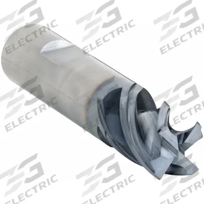 WIDIA HANITA Corner Chamfer End Mill: Carbide, AlTiN Coated, 4 Flute, 1/2" Mill Dia - Fast-Cutting Carbide Corner-Chamfer End Mills for Steel & Cast Iron