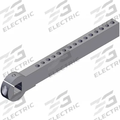 SMC Pneumatic Cylinder Clamp Arm: Mfr Part # CKZ-63A518P-X6013, Fits 63 mm Bore Dia - Accessories for Compact Power Clamp Cylinders