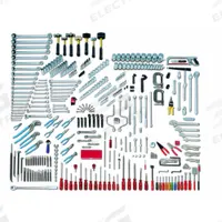WRIGHT Mega Fractional Master Tool Set: 425 Total Pcs, SAE, Tool Box (MPN 102). Key specifications — attr538253: WRIGHT; attr548973: Retaining Ring Plier; attr548974: Spiral Thread Screw Extractor 5 Piece Set; attr548975: (7) Std Torx Sockets; attr548983: (4) Adjustable Wrenches.