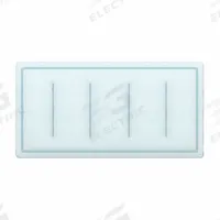 GRAINGER Ring Panel Air Filter: 12 in x 24 in x 1 in, 24 in Section Wd, 1 Sections, 3 Ply, MERV 8 (MPN 6B829). Key specifications — Performance Rating: MERV 8; Brand: GRAINGER; Media Material: Synthetic.