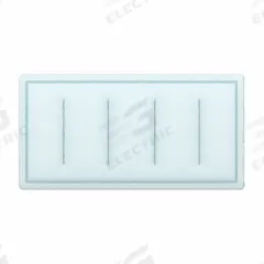 GRAINGER Ring Panel Air Filter: 12 in x 24 in x 1 in, 24 in Section Wd, 1 Sections, 3 Ply, MERV 8 (MPN 6B829). Key specifications — Performance Rating: MERV 8; Brand: GRAINGER; Media Material: Synthetic.