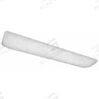 LED Flush Mount: White, 3 1/4 in Ht, 2,000 lm, 4000K, 35 W, 120V AC, 9 1/4 in Wd, 47 7/8 in Lg, FMLL (MPN FMLL 9 30840). Key specifications — Voltage: 120V AC; Brand: LITHONIA LIGHTING; For Bulb Type: Integrated LED; Includes Bulb: No; Color Temperature: 4000K; Housing Finish/Color (Broad): White.