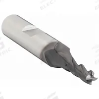 CLEVELAND Square End Mill: High Speed Steel, TiCN Coated, 4 Flute, 5/32" Mill Dia, 1/2" LOC (MPN C33242)