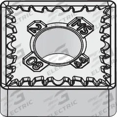 WIDIA Square Turning Insert: SNMG432MS, SNMG120408MS (MPN 5908848). Key specifications — attr257901: SNMG120408MS; attr257900: SNMG432MS.