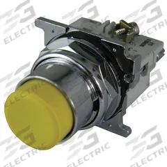 EATON Extended Push Button Operator: Non-Illuminated, Extended Profile, Metallic, 30 mm, 2NO (MPN 10250T120-2). Key specifications — Brand: EATON; Action: Momentary; Series: 10250T; Push Button Material Type: Metallic.