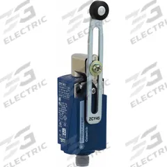 TELEMECANIQUE SENSORS Limit Switch: Roller Lever, XCKP, 0.22 in Roller Wd, 0.9 in-lb Op Torque - Max (MPN XCKP2145M12). Key specifications — Manufacturer Part Number: XCKP2145M12; Brand: TELEMECANIQUE SENSORS; Electrical Connection: 4-Pin M12 Connector; Series: XCKP.