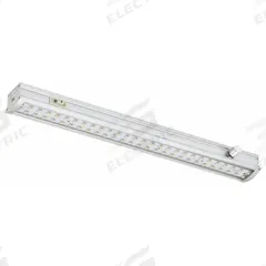 LED Striplight: 12 in Lg, 435 lm, 2700K, 6.7 W, Plug-In, Silver, Aluminum, 1 in Ht, 120V AC (MPN ZX513-D-WW). Key specifications — attr1262778: 120V AC; attr1262749: Plug-In; attr1262754: Integrated LED; attr1262758: Aluminum; attr1262760: Yes; attr1262765: LED; attr1262776: On/Off; attr1262780: 2700K.