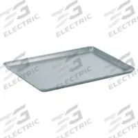 VOLLRATH Sheet Pan: Sheet Pan Pan, Full Sheet Pan Size, Aluminum, Uncoated, Solid, Closed Bead (MPN 9002). Key specifications — Bead Closure: Closed Bead; Coating: Uncoated; Pan Style: Sheet Pan; Perforation: Solid; Brand: VOLLRATH; Color: Silver; Material: Aluminum; NSF Certified: No.