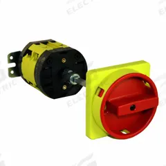 GIOVENZANA Switch: 32 A Current Rating, 600V AC (MPN A-101706G). Key specifications — Phase: Three; Features: Replacement for Model 6A616; Manufacturer Part Number: A-101706G; Includes: Locking Handle; Brand: GIOVENZANA; Mounting Style: Rear Panel.