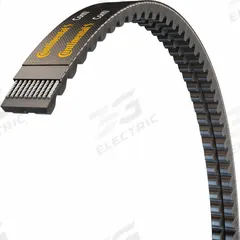 CONTINENTAL V-Belt: 2/CX105-A, 2 Ribs, 109 in Outside Lg, 1 49/64 in Top Wd, 17/32 in Thick (MPN 20040376)