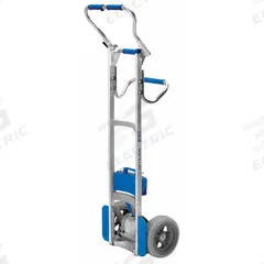 WESCO General Purpose Hand Truck: 300 lb Cap, Flow-Back, Aluminum, 10 in, Pneumatic, Flow-Back (MPN 274147). Key specifications — attr1344796: Flat Back; attr1344798: Aluminum; attr1344830: 4 hr; attr1344841: Absorbent Glass Mat (AGM); attr1344805: WESCO.