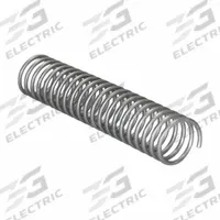RHINO Spring Sleeve: 1.34 in Dia, 20 ft Lg, Zinc-Plated Steel (MPN RSP-134). Key specifications — Product Type: Hose Protection Spring Sleeve; Brand: RHINO; Material: Zinc-Plated Steel.