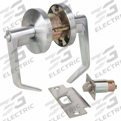 FALCON LOCK Door Lockset: Office Lever Locksets, Chrome, ADA Compliant