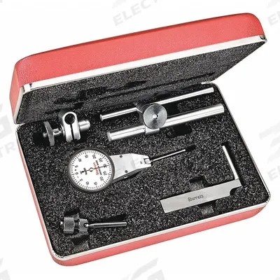 STARRETT Swivel-Head Dial Test Indicator: 0 in to 0.06 in, Swivel Head, Inch - Dial Test Indicators - Swivel-Head Style