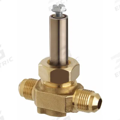 Parker Refrigerant Solenoid Valve: 3/8 in SAE Flare, 0.2 in Port Size, Normally Closed - Refrigeration Solenoid Valves