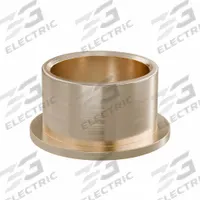 Flanged Sleeve Bearing: Bronze, SAE 841, 1 3/8 in Bore, 1 5/8 in OD, 1 in Lg, -35°F to 300°F, 5 PK (MPN FF1618-01B). Key specifications — System of Measurement: Inch; Material Grade: SAE 841; Flange Type: Flanged; Brand: OILITE.