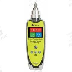 TEST PRODUCTS INTL. Vibration Meter: Vibration, 2/10 Hz to 1 kHz/2 Hz to 3 kHz, OLED, +/-5% Accuracy (MPN 9070). Key specifications — Brand: TEST PRODUCTS INTL.; Accuracy: +/-5%; Includes: Carrying Case; Digital Display Screen Type: OLED; Frequency Ranges: 2 Hz to 3 kHz; Certificate of Calibration: Not Included.