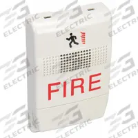 EDWARDS SIGNALING Horn: 24V DC, Horn Sound, White, Horn, 13/16 in Overall Dp, 2 3/4 in Overall Wd (MPN EG1F-P). Key specifications — Brand: EDWARDS SIGNALING; Manufacturer Part Number: EG1F-P; Operating Voltage: 24V DC; Color: White.
