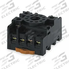 OMRON Relay Socket: 10 A Rating, DIN-Rail & Surface Socket Mounting, 11 Pins, B Socket (MPN PF113A-E). Key specifications — Brand: OMRON.