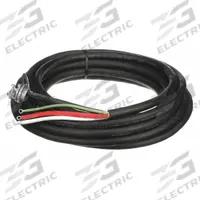FOSTORIA Field Installed Cable Kit: 600V AC, 25 ft Cable Lg, Cable Grip/Wire Sleeves, Black (MPN SO 14/4). Key specifications — Includes: Wire Sleeves; Voltage: 600V AC; Brand: FOSTORIA; For Use With: FSP-4324-3.