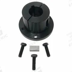 APPROVED VENDOR Split Taper Bushing: Q1, 28 mm Bore Dia, 3.38 in Bolt Circle Dia, 2.5 in Overall Lg (MPN Q1X28MM). Key specifications — Brand: APPROVED VENDOR; Taper: 3/4 in Per ft.