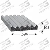 TRIM LOK INC Seal: Flat, Self-Adhesive Mounting, Std, EPDM, 100 ft Overall Lg, 19/32 in Overall Wd (MPN X1568HT-100). Key specifications — Color: Black; Mounting Style: Self-Adhesive; Seal Shape: Flat; Brand: TRIM LOK INC; Material: EPDM; Adhesive Bond: Standard.