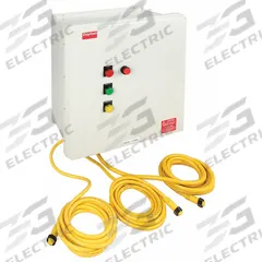 HOFFMAN Domestic Water Shutoff Panel: Fiberglass, Mfr Part # ST4-M006. Key specifications — Includes: Fault Reset Button; Product Type: Water Shutoff Panel; Brand: HOFFMAN; Compatible with Manufacturer Model Number: VES120V06NP; Manufacturer Part Number: ST4-M006.