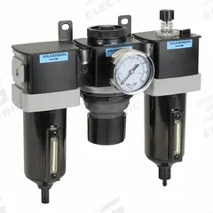 WILKERSON Filter/Regulator/Lubricator: 3/8 in NPT, 90 scfm, 250 psig Max Op Pressure, 5 micron (MPN C28-03-FHG0B). Key specifications — attr109588: 18; attr109524: WILKERSON.