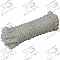 ALL GEAR General Purpose Utility Rope: Braid, 7/32 in Dia, 30 lb Working Load Limit, Cotton, Cotton (MPN AGSBC732100). Key specifications — Brand: ALL GEAR; Rope Type: Dynamic.