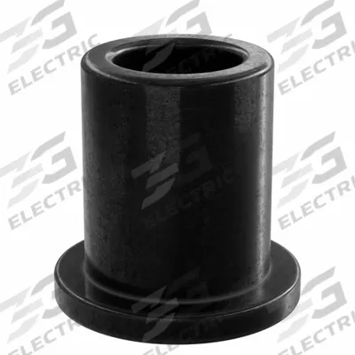OILITE Flanged Sleeve Bearing: Vespel SP-21, 1/4 in Bore, 3/8 in OD, 1/2 in Overall Lg - Heavy-Load & Temperature-Resistant Plastic Flanged Sleeve Bearings