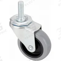 APPROVED VENDOR Stem Caster: Swivel, 3 in Wheel Dia., 1 in Wheel Wd, Polyurethane, 1 1/2 in Stem Lg (MPN 416P13). Key specifications — Brand: APPROVED VENDOR; Thread Size: 1/2"-13; Roll Up: Swivel.