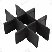 MILWAUKEE PACKOUT Drawer Divider Kit: 16 5/16 in W x 5 in H x 12 1/2 in L, Plastic, Black (MPN 48-22-8472). Key specifications — attr1120253: MILWAUKEE; attr1120269: 60RK01; attr1120286: 48-22-8442; attr1120340: Plastic; attr1120341: Black; attr1120220: (6) Small Dividers.