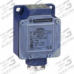 TELEMECANIQUE SENSORS Limit Switch Body: EN50047 Body, 2 Mounting Holes, 1NO/1NC, Metallic (MPN ZCKL1H7). Key specifications — attr1019579: Screw Clamp Terminals; attr1018601: XCKL; attr211338: TELEMECANIQUE SENSORS; attr1027434: No Indicating Light Included; attr1038844: Metallic.