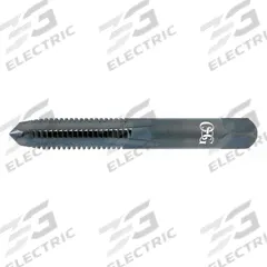 OSG Straight Flute Tap: 1"-8 UNC, H4 / 2B-3B, 4 Flute, Plug Chamfer, TiN Coated High Speed Steel (MPN 1136105)