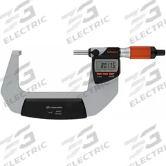 MITUTOYO Digital Outside Micrometer: 3 in to 4 in /101.6 mm to 127 mm, Inch/Metric, IP65 (MPN 293-183-40). Key specifications — attr1182744: 0.00005 in/0.001 mm; attr1182776: IP65; attr1182741: MITUTOYO; attr1182743: +/- 0.0001 in; attr1182759: Yes.