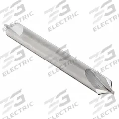 KEO Center Drill: Plain Type, #2/0, 60°, 1 1/2 in Overall Lg, Carbide (MPN 906-000-418). Key specifications — Brand: KEO; End Type: Double End.