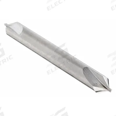 KEO Center Drill: Plain Type, #2/0, 60°, 1 1/2 in Overall Lg - Plain-Tip Center Drills