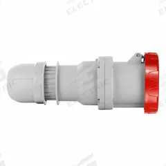 LEVITON Pin and Sleeve Connector: Red, 346 to 415V AC, Three Phase, 63 A, 4 Pole, 5 Wire (MPN W463-C6). Key specifications — Brand: LEVITON.
