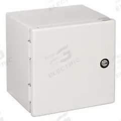 HOFFMAN Enclosure: Steel, 5 in x 5 in x 5 in, NEMA 12/3/4, Solid Cover, Hinged (MPN LHC151512). Key specifications — Closure Method: Screws; Brand: HOFFMAN; Knockouts: Not Included.
