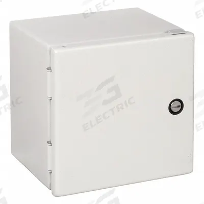 HOFFMAN Enclosure: Steel, 5 in x 5 in x 5 in, NEMA 12/3/4, Solid Cover - Steel Washdown Enclosures